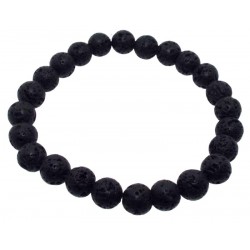 8mm Lava Rock Power Bracelet